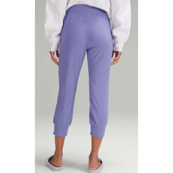 Lululemon Ready to Rulu Jogger Cropped Purple-sz 4 - Picture 5 of 11